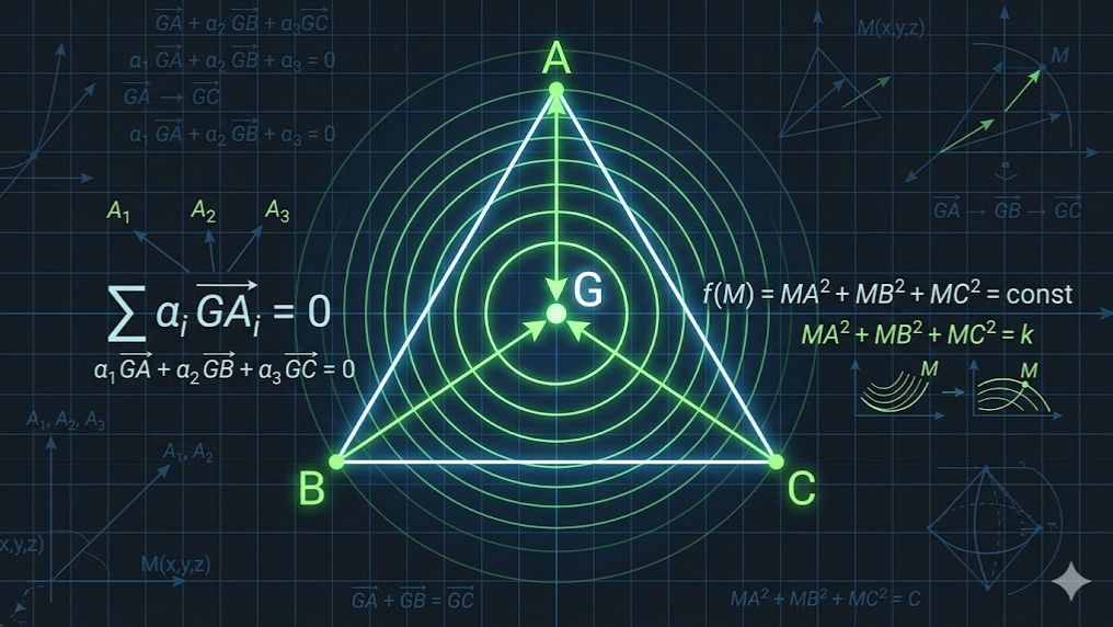Barycentre et Lignes de Niveaux : Géométrie Spécial (Maths Terminale C & D - CI)