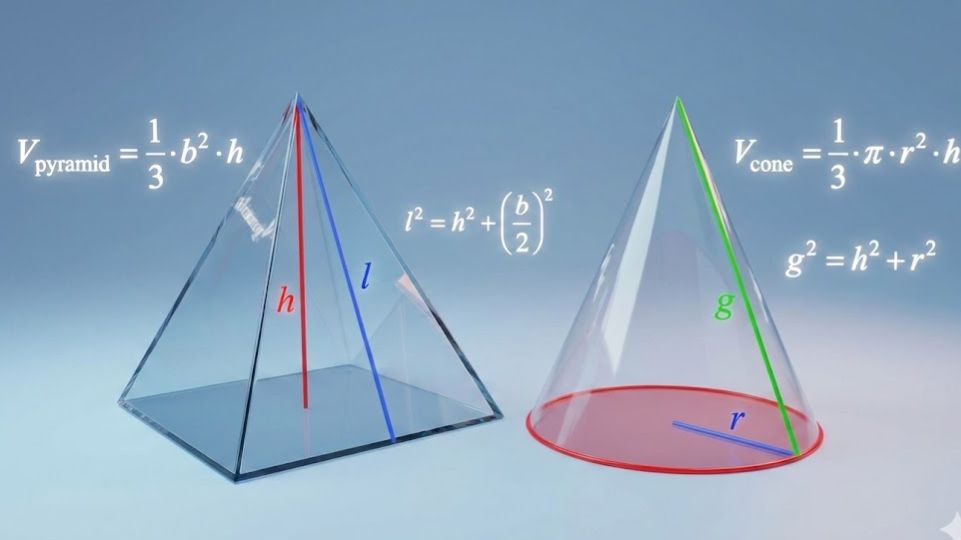 Pyramides et Cônes de Révolution (Niveau 3ème)