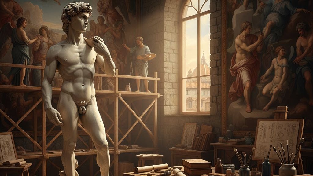 Renaissance Italienne : Le Génie de Michel-Ange, Léonard et les Maîtres du Quattrocento