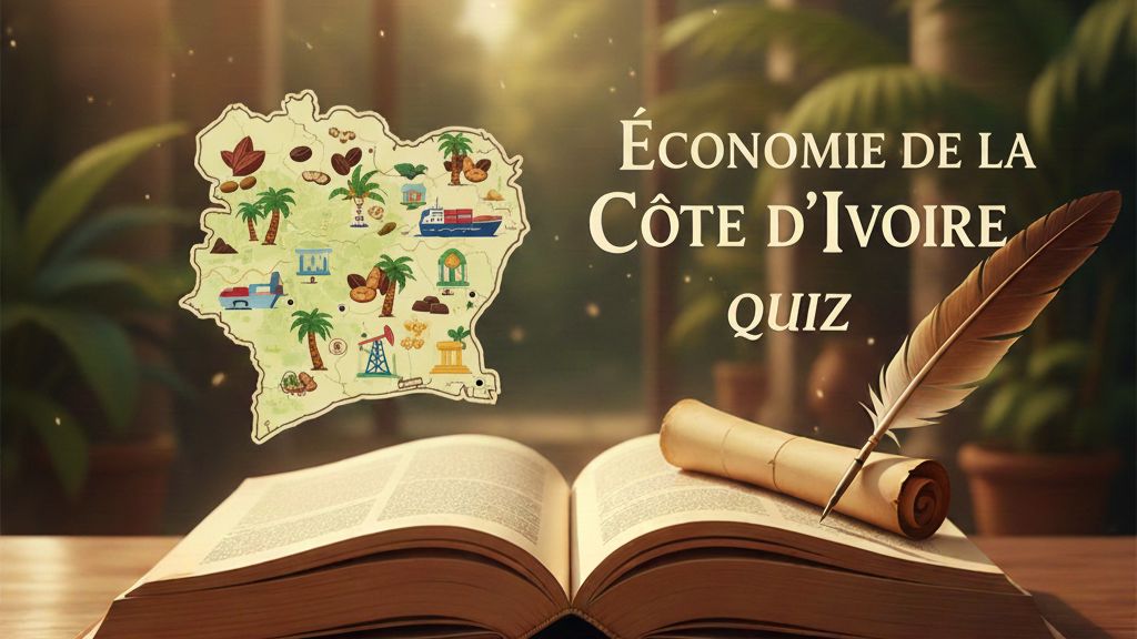 L'Économie de la Côte d'Ivoire : Quiz sur les Secteurs Clés, l'Agriculture et le Secteur Financier