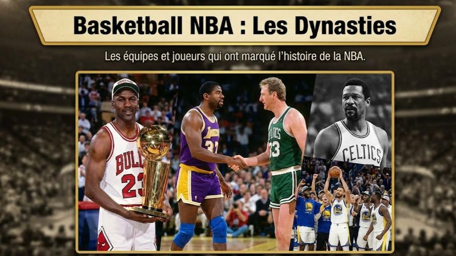 NBA : Connaissez-vous les Dynasties et les Légendes du Basket ?
