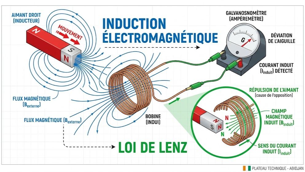 L'Induction Électromagnétique  (Physique-Chimie Terminale C & D - CI)