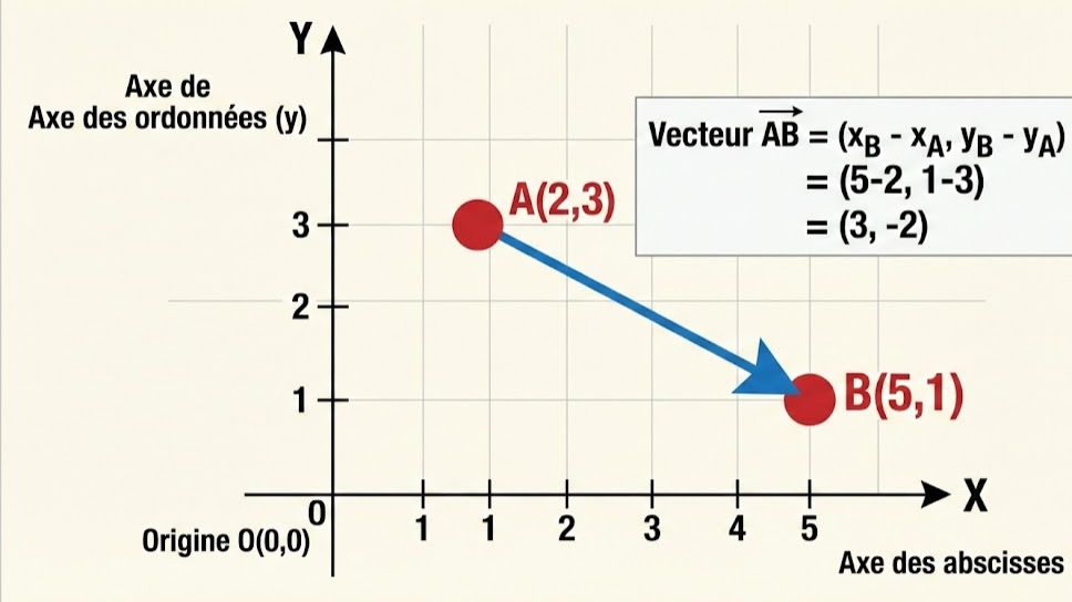 Maîtriser les Coordonnées de Vecteurs en 3ème : Le Guide Complet