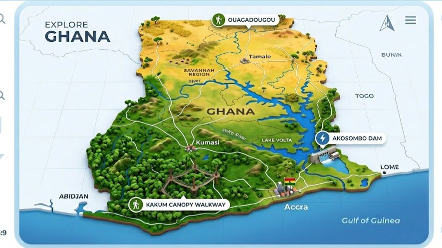 Exploring the Terrains: The Ultimate Ghana Geography Challenge
