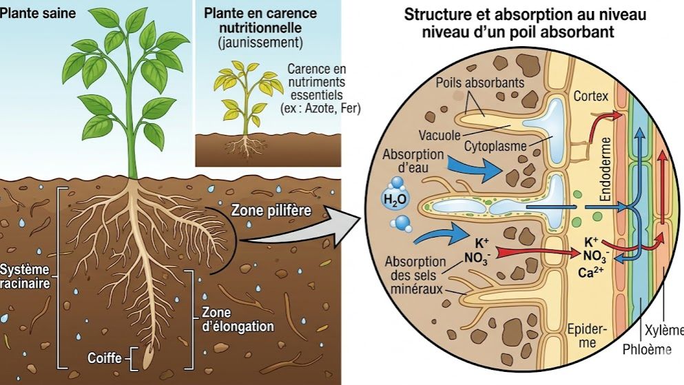 SVT ( 3ème ) : Les Relations Sols-Plantes ( Le Secret des Récoltes )