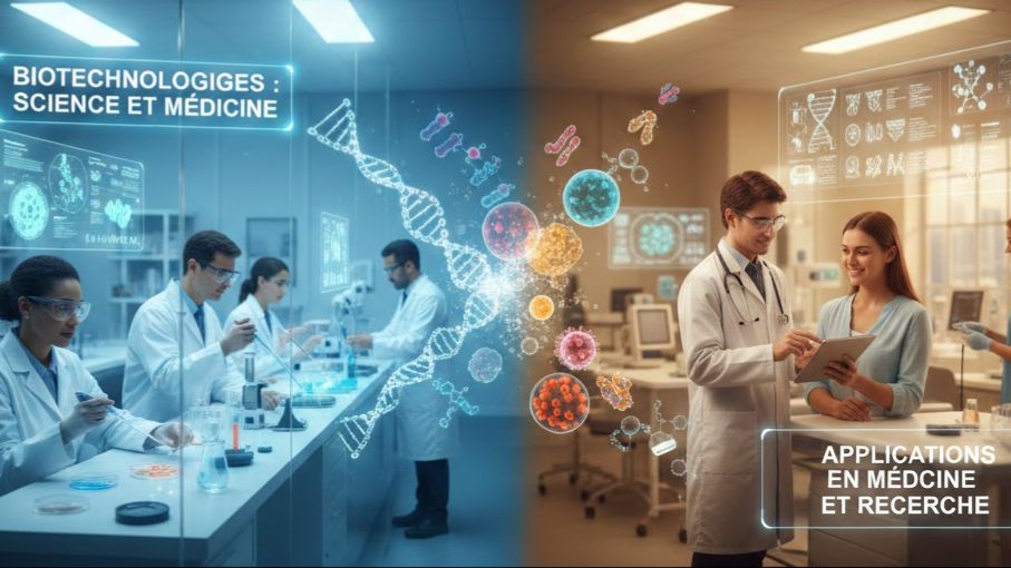 Biotechnologies et Santé : Comprendre la Révolution du Vivant et de la Médecine Moderne