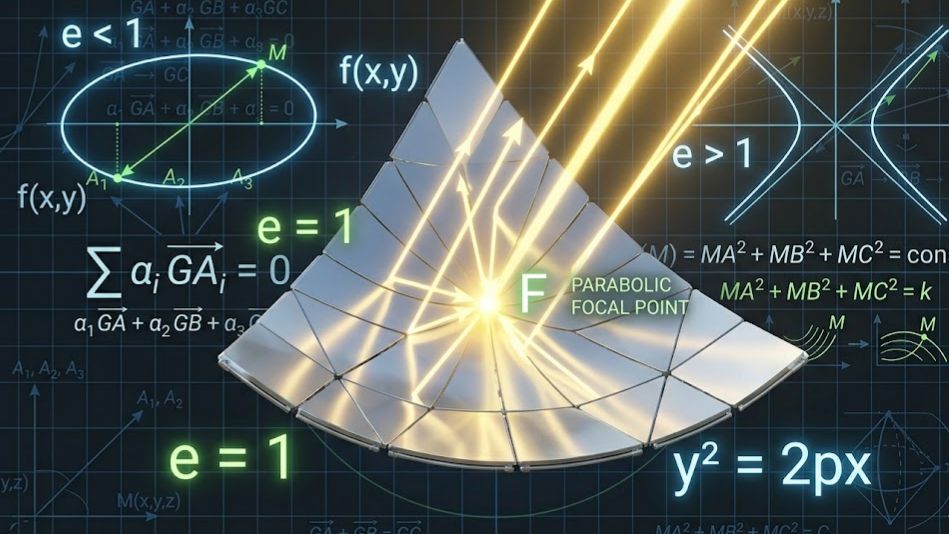 Coniques : Parabole, Ellipse et Hyperbole (Maths Terminale C & D - CI)
