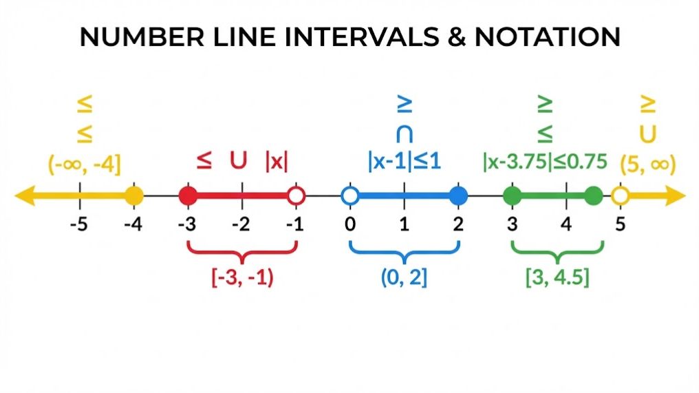 Calcul Numérique, Intervalles et Inégalités (Mathématiques 3ème - Prépa BEPC)